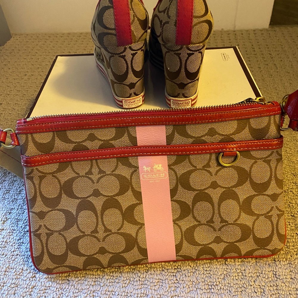 Shoes and a bag